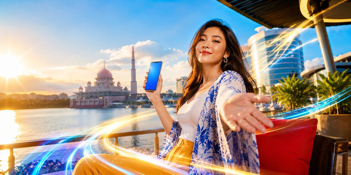 Proses deposit mudah alih di Putrajaya menggunakan perkhidmatan TNG Malaysia