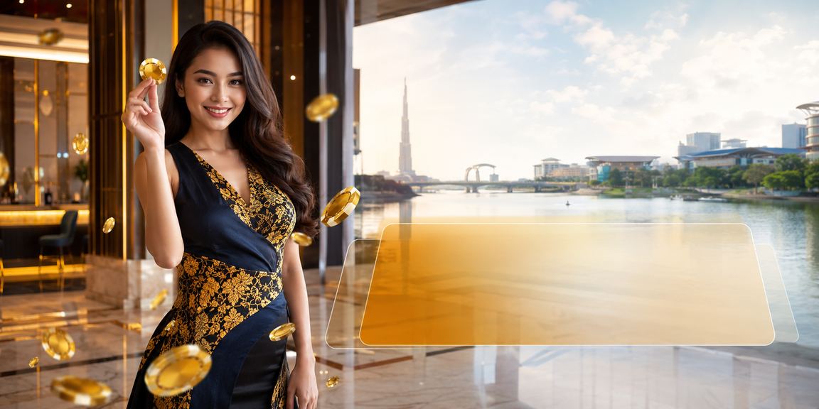 Pemain menikmati permainan meja Teen Patti tradisional